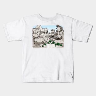 Rushmore Caricature Kids T-Shirt